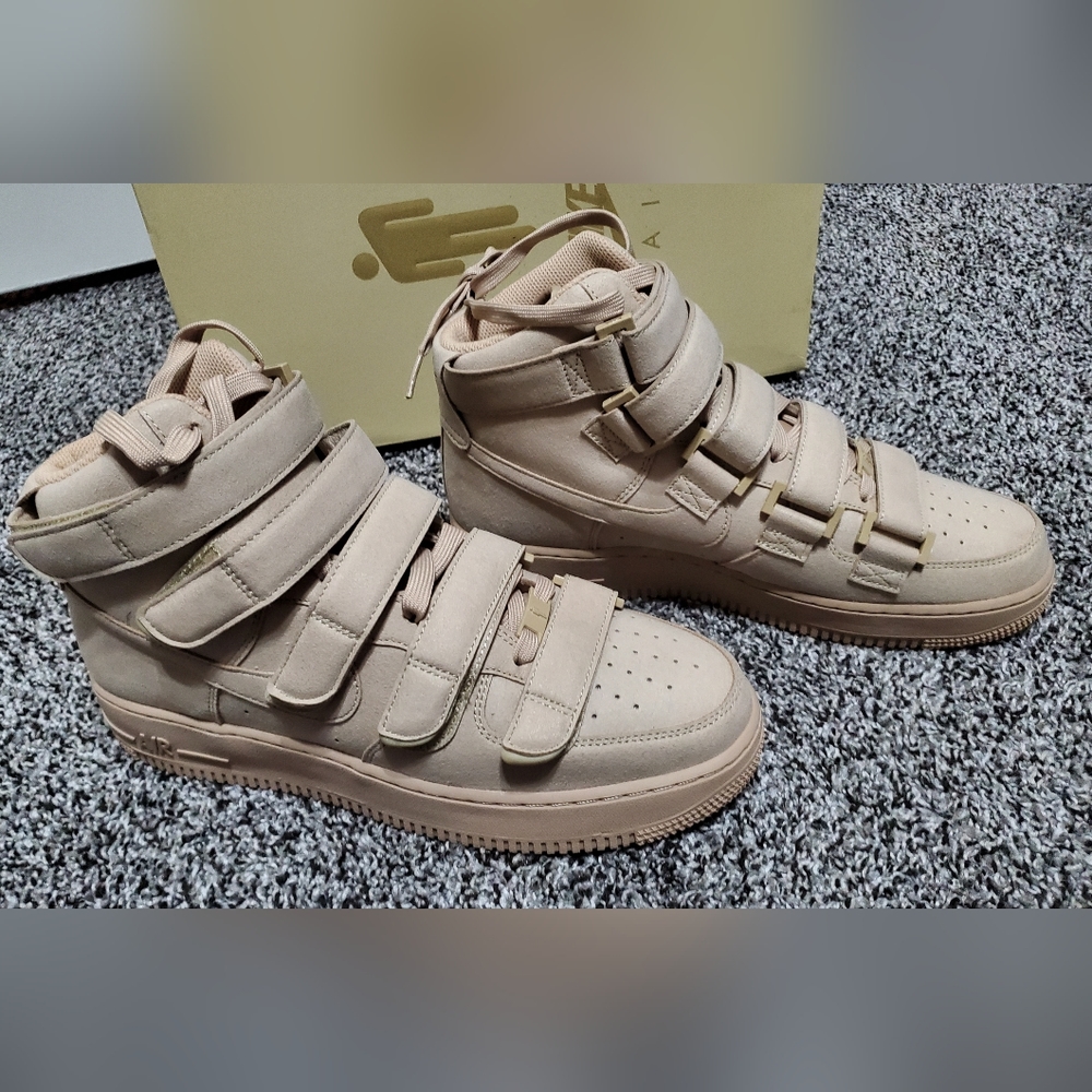 Billie Eilish x Nike Air Force 1 High '07 SP in Mushroom Colorway BNIB - Picture 3 of 12